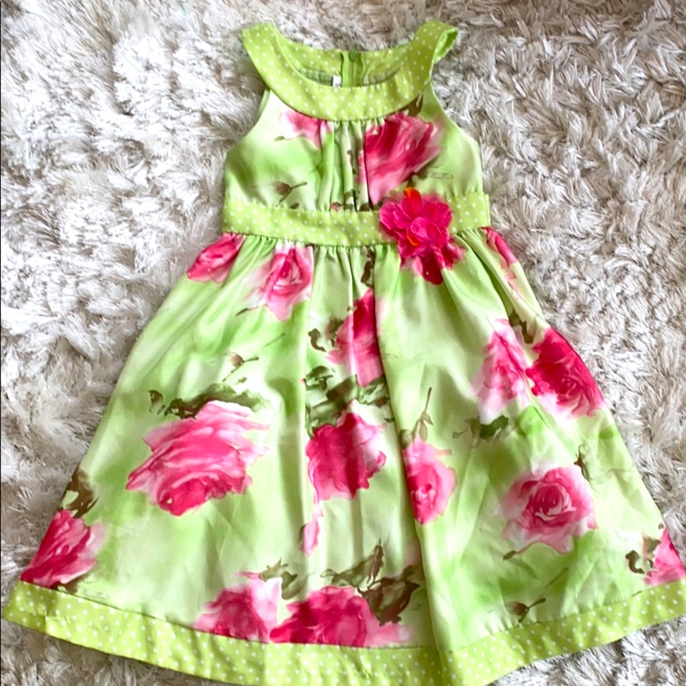Bonnie Jean floral dress
